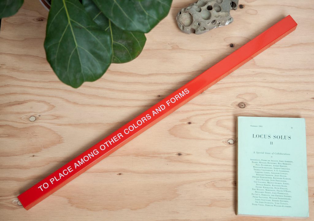 To place among other colors and forms